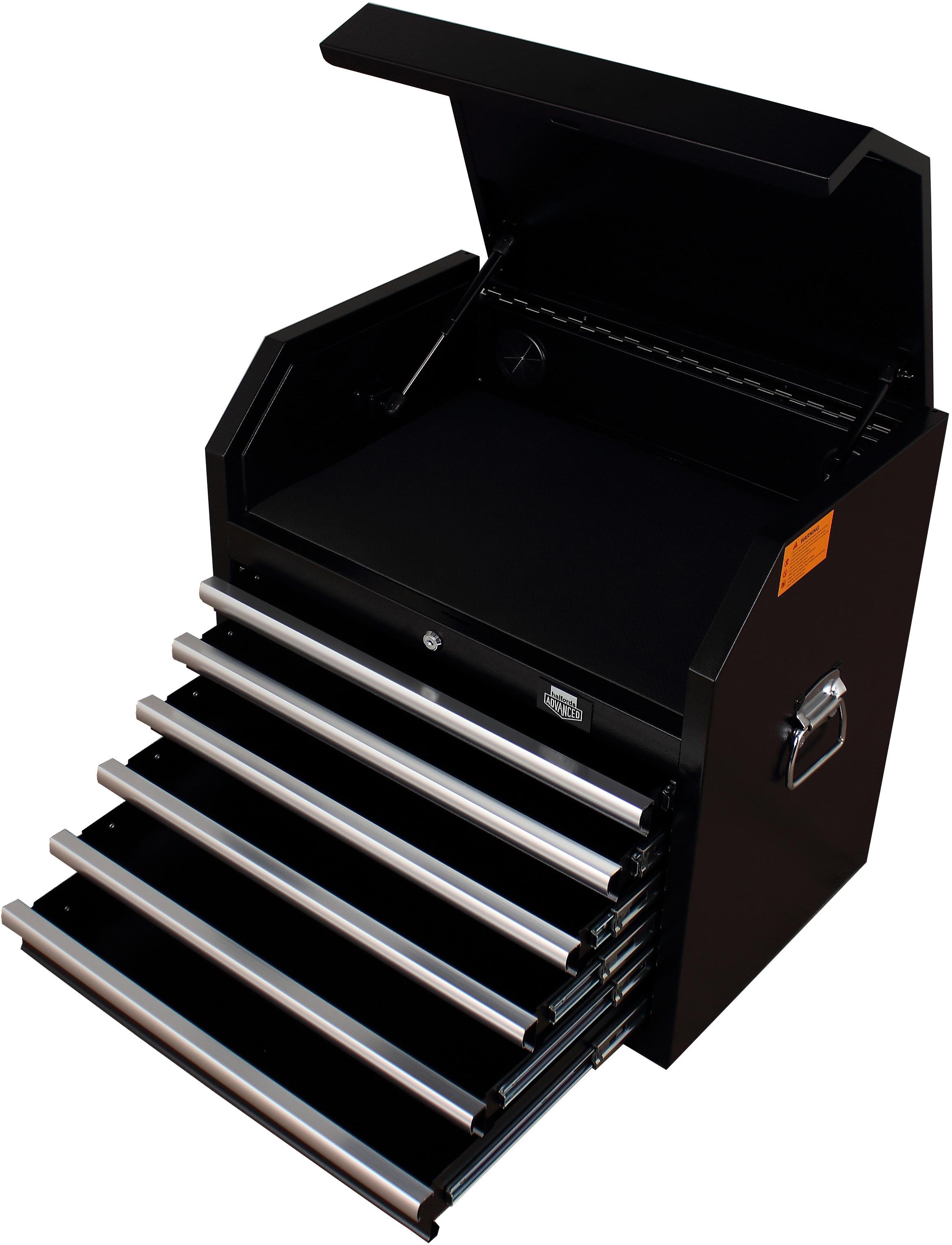 Halfords Advanced 6 Drawer Tool Chest - Black