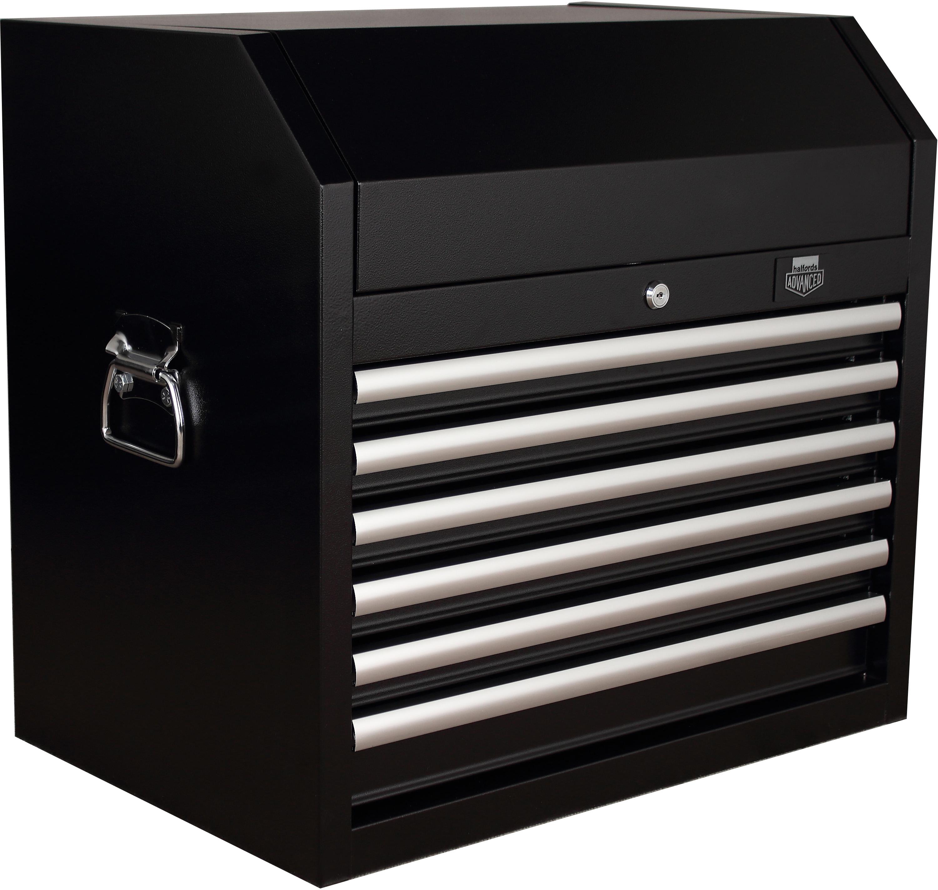 Halfords Advanced 6 Drawer Tool Chest - Black