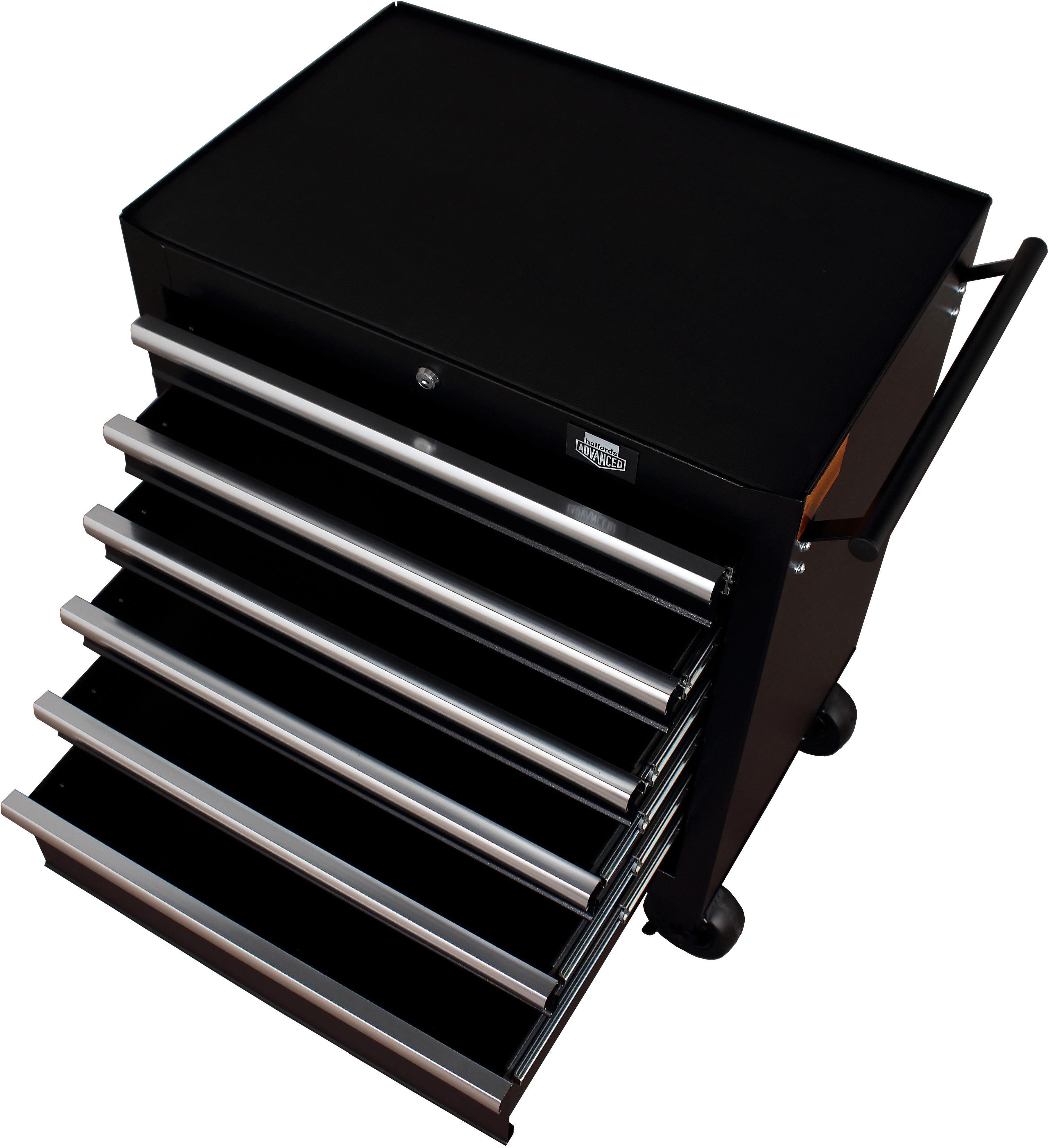 Halfords Advanced 6 Drawer Tool Cabinet - Black
