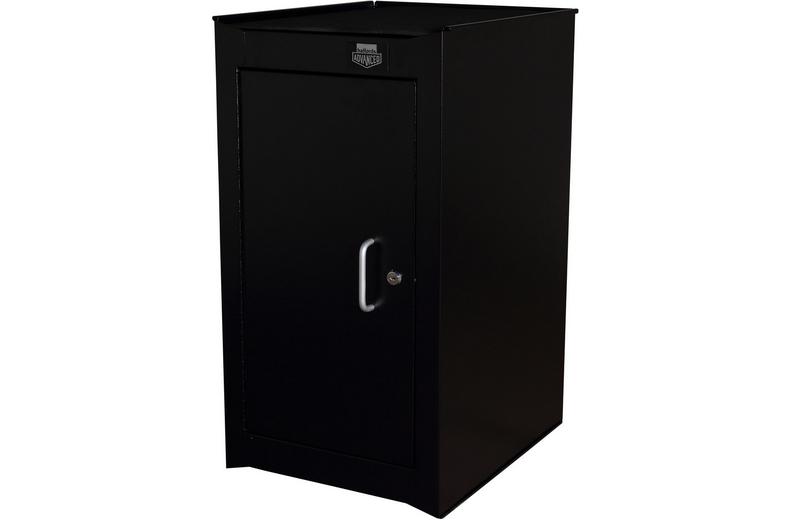 Halfords Advanced 2 Shelf Side Cabinet - Black Halfords Advanced 2 Shelf Side Cabinet - Black