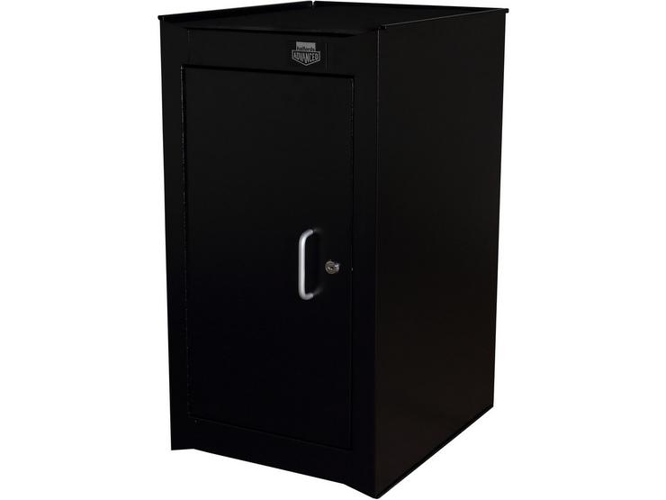 Halfords Advanced 2 Shelf Side Cabinet - Black