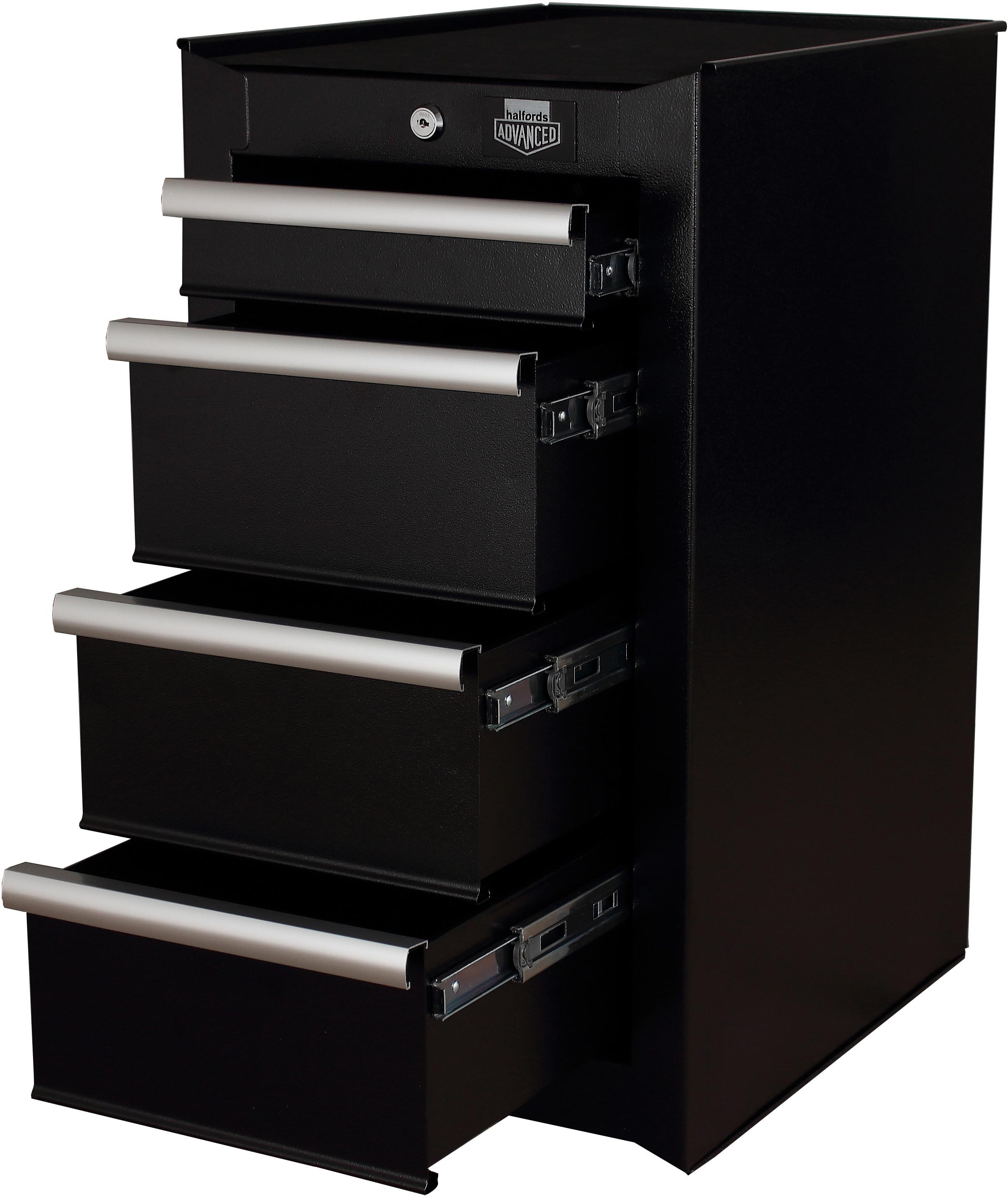Halfords Advanced 4 Drawer Side Cabinet