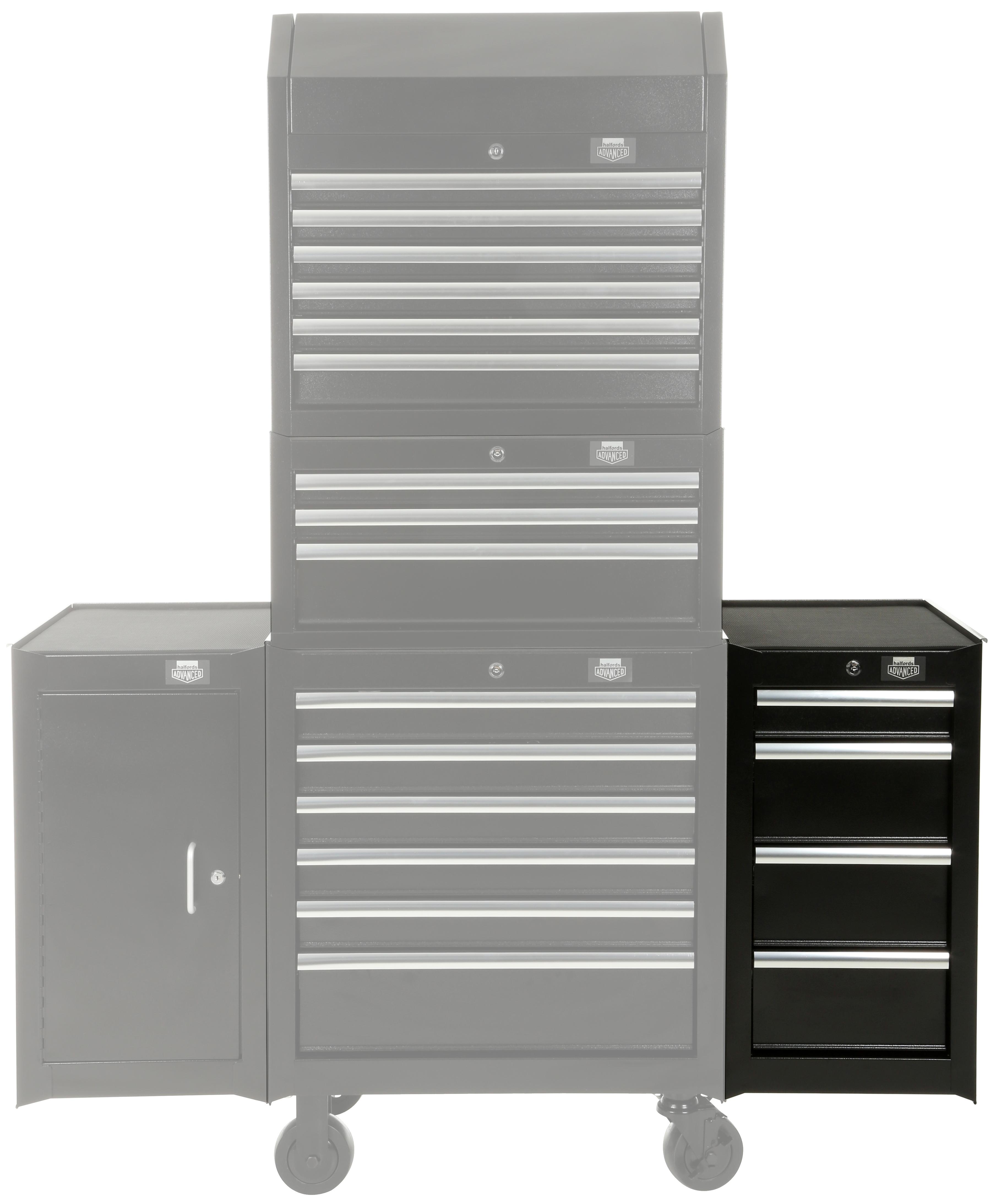 Halfords Advanced 4 Drawer Side Cabinet