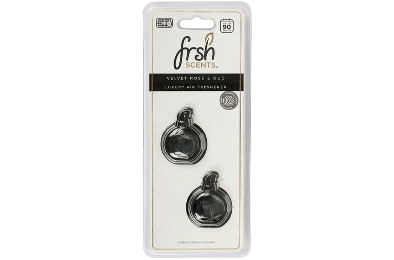 FRSH 2PK Vent Clip Air Freshener Velvet Rose & Oud FRSH 2PK Vent Clip Air Freshener Velvet Rose & Oud