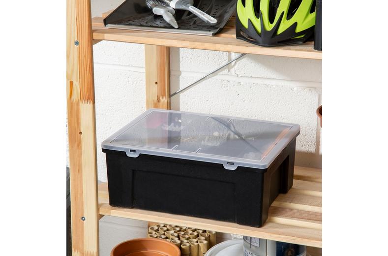 Wham 38cm Organiser Box with 19 Compartments & Removable Tray Wham 38cm Organiser Box with 19 Compartments & Removable Tray