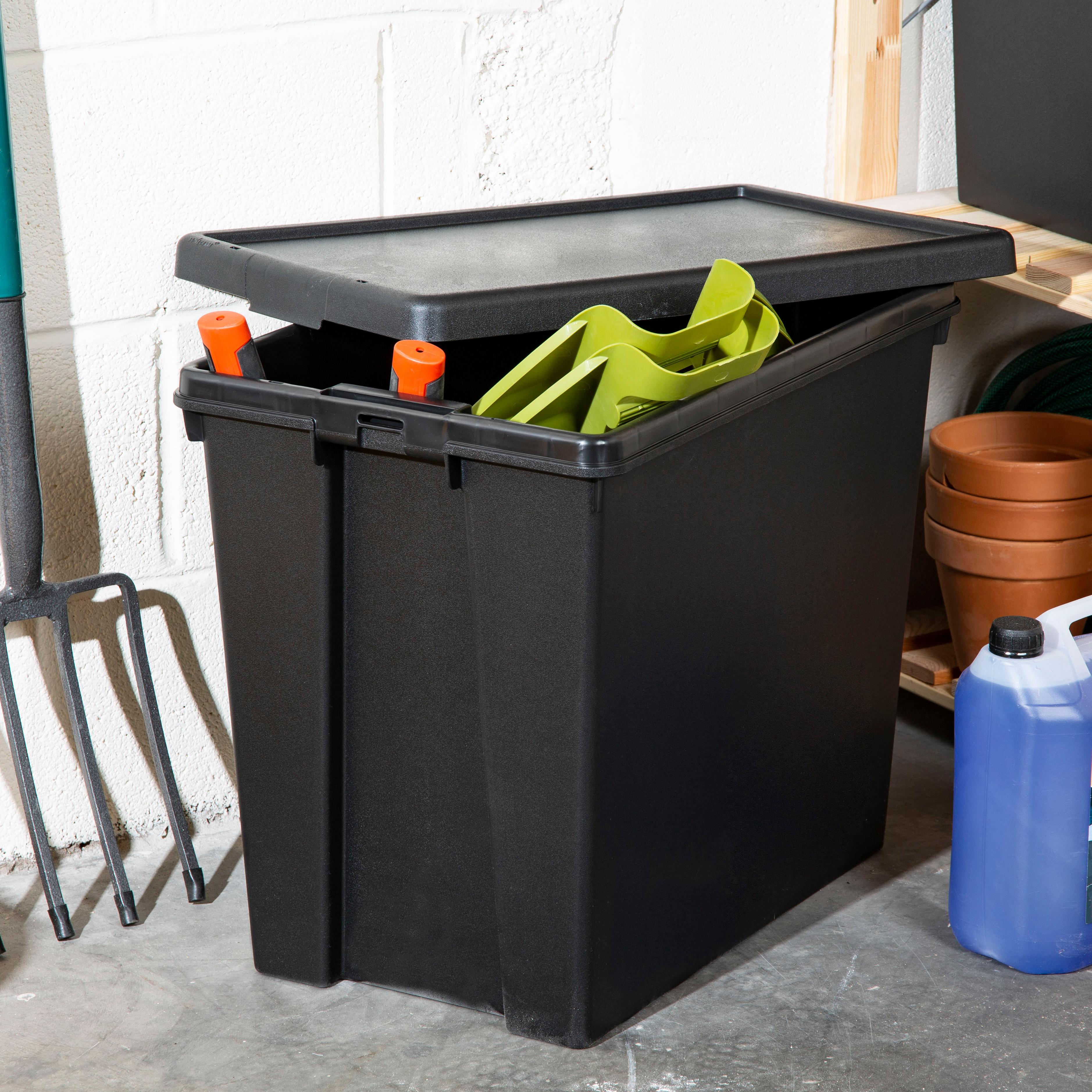 Wham 92L Heavy Duty Storage Box & Lid
