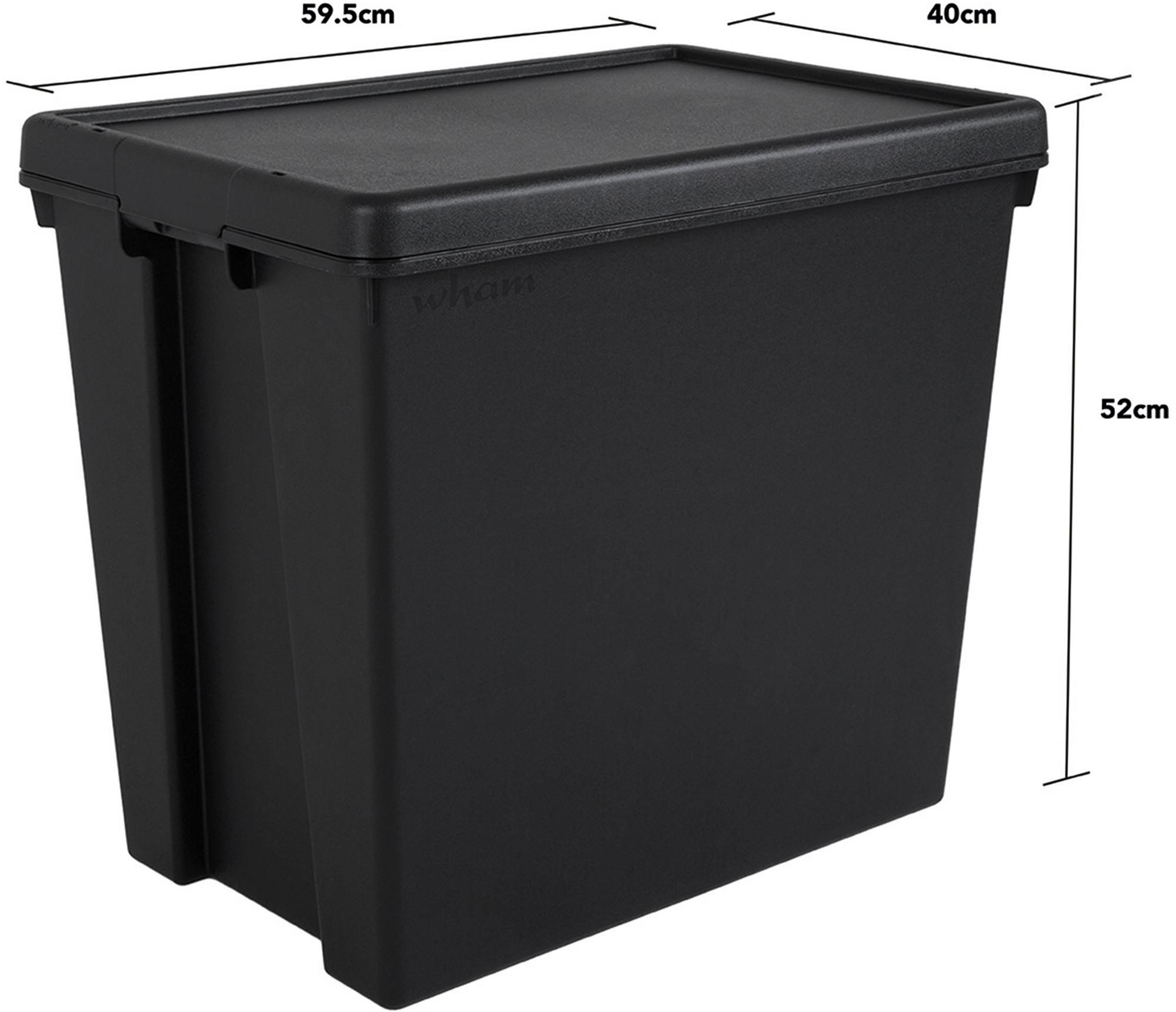 Wham 92L Heavy Duty Storage Box & Lid
