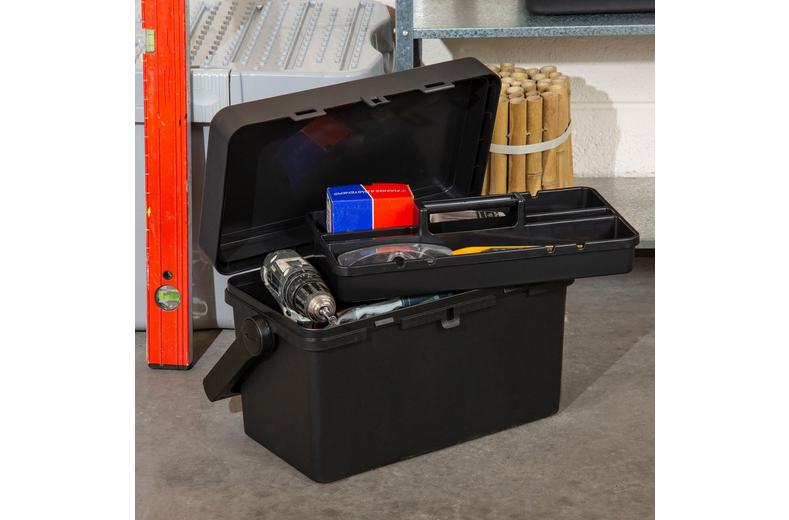 Wham 46cm Toolbox & Lid with Metal Handle Wham 46cm Toolbox & Lid with Metal Handle