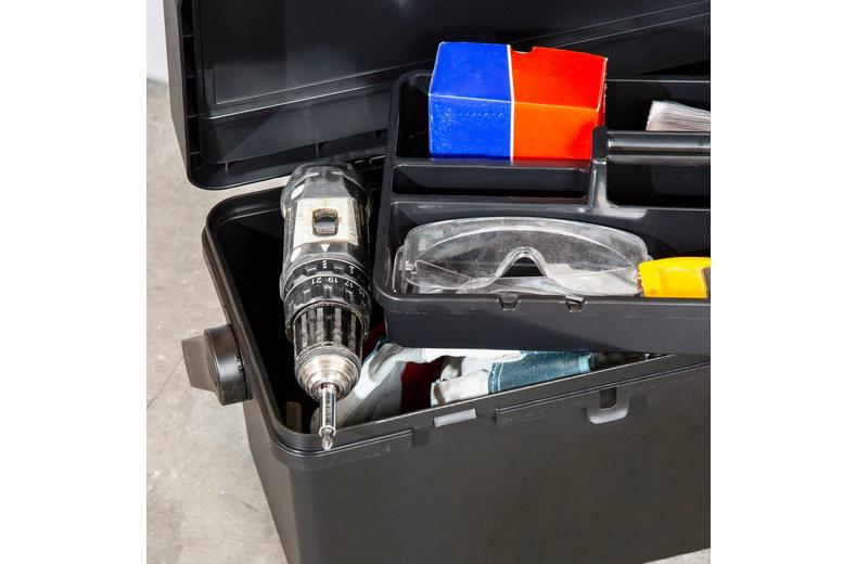 Wham 46cm Toolbox & Lid with Metal Handle Wham 46cm Toolbox & Lid with Metal Handle