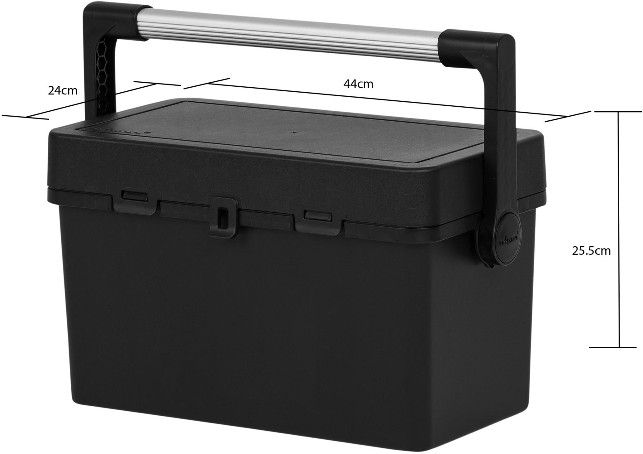 Wham 46cm Toolbox & Lid with Metal Handle