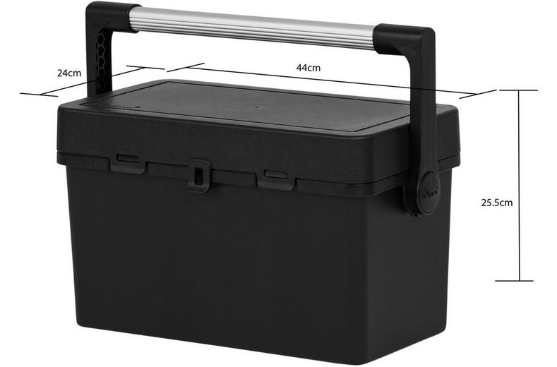 Wham 46cm Toolbox & Lid with Metal Handle Wham 46cm Toolbox & Lid with Metal Handle