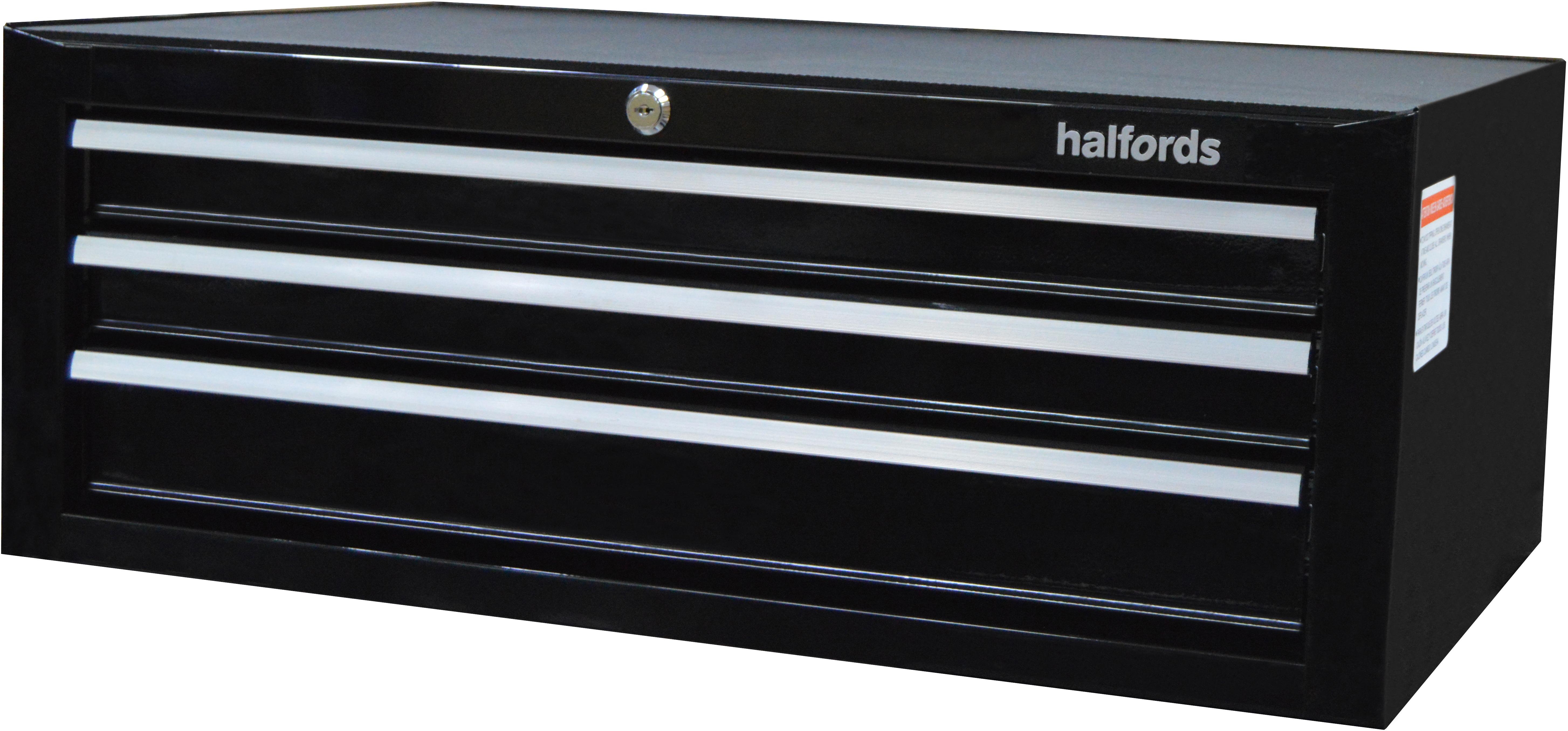 Halfords 3 drawer metal deals portable tool chest