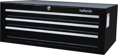 Halfords 3 Drawer Middle Chest - Black Halfords 3 Drawer Middle Chest - Black