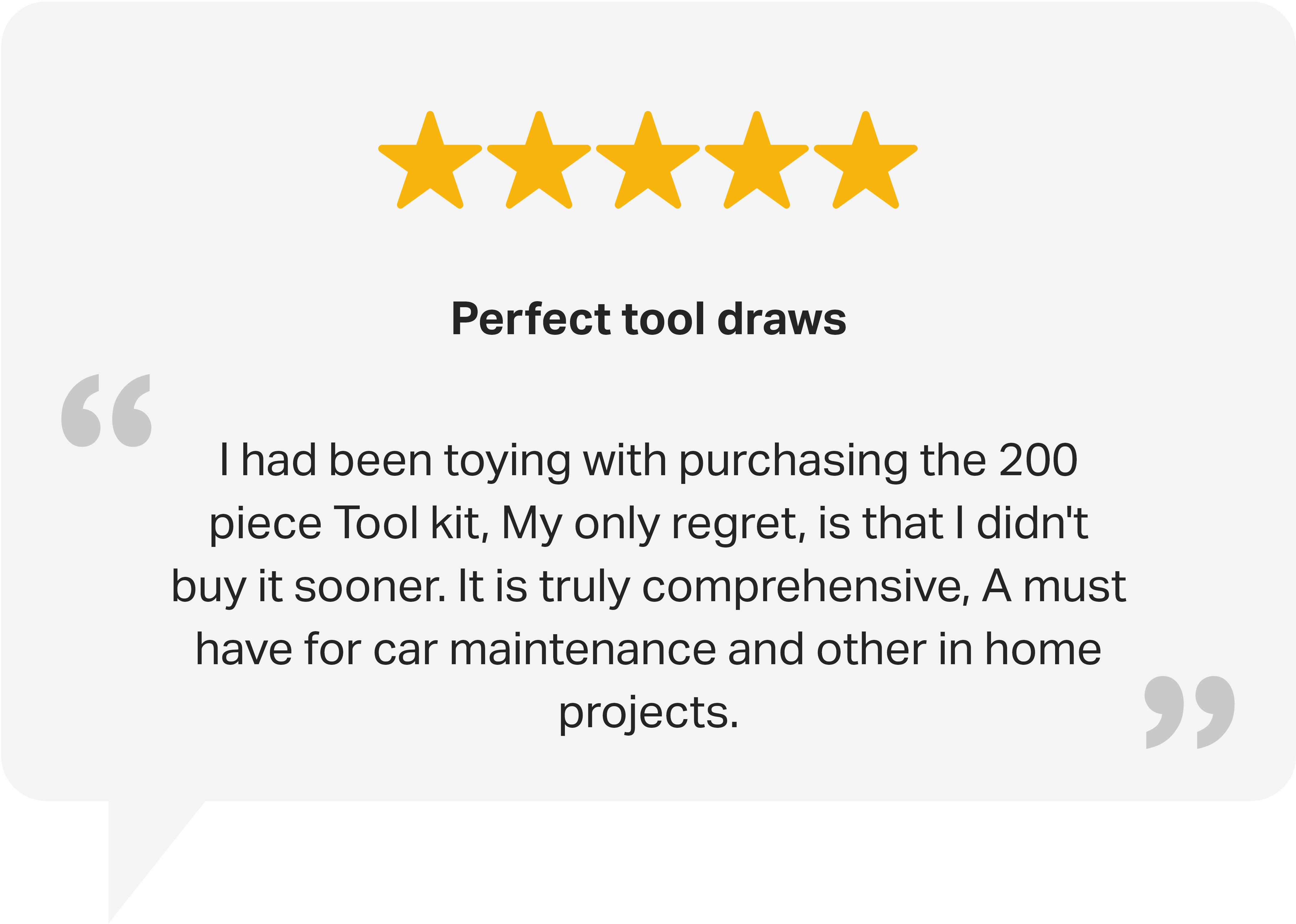 Halfords 3 Drawer Middle Chest - Black