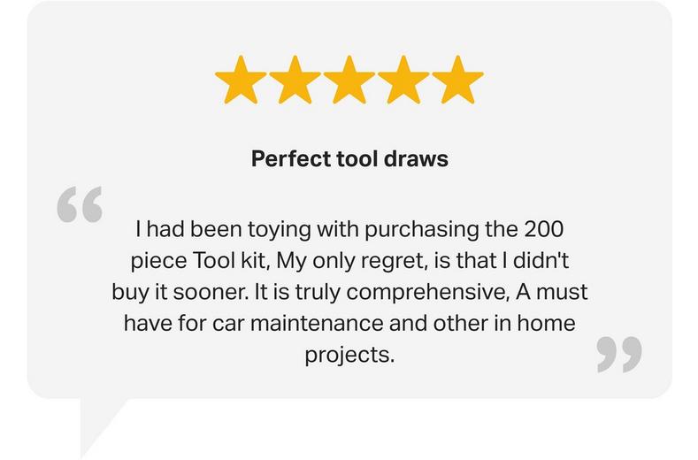 Halfords 3 Drawer Middle Chest - Black Halfords 3 Drawer Middle Chest - Black