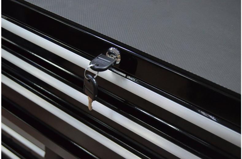 Halfords 3 Drawer Middle Chest - Black Halfords 3 Drawer Middle Chest - Black