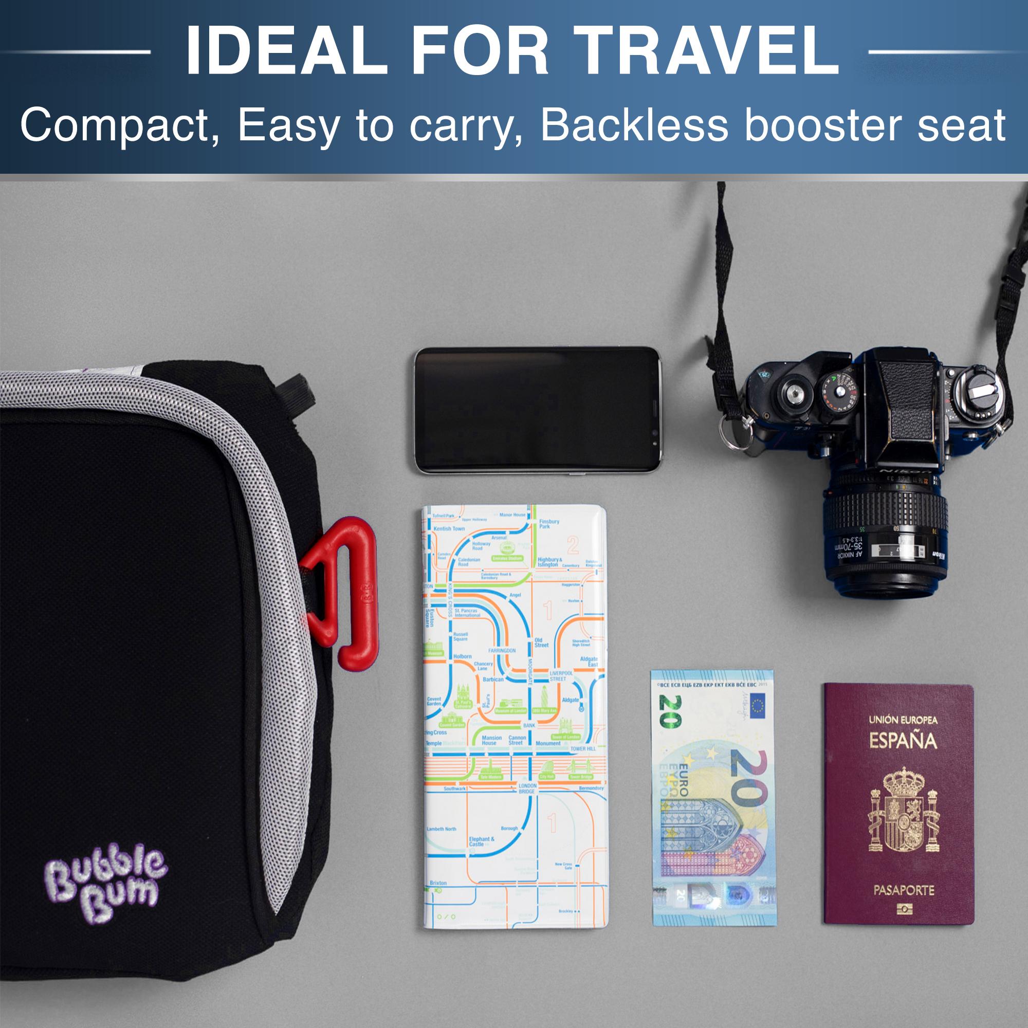 Travel Booster Bubblebum Backless Booster Inflatable Travel