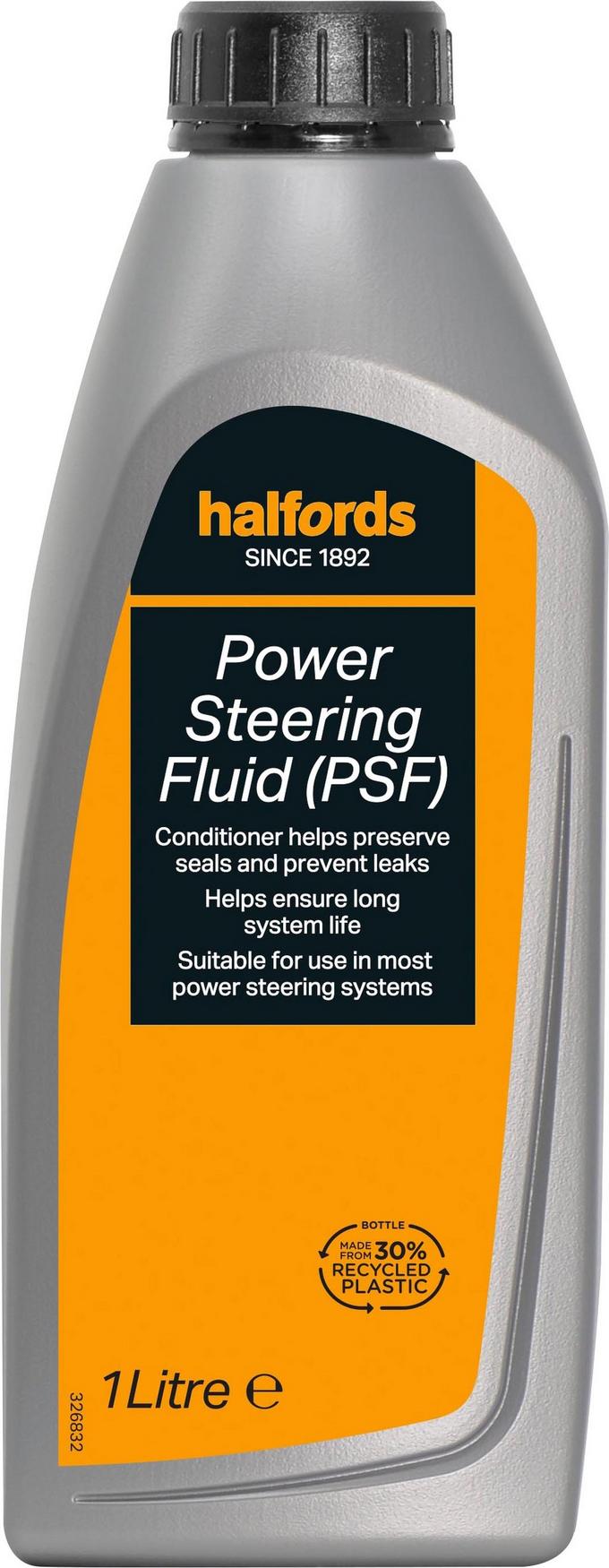 Halfords Power Steering Fluid (PSF) 1L stickhealthcare.co.uk