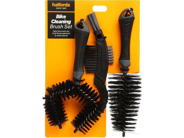 Halfords Bike Cleaning Brush Set