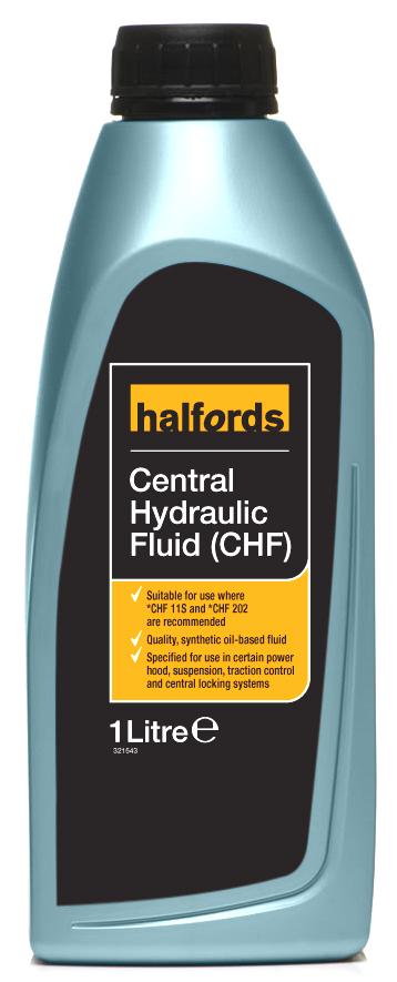 Halfords Central Hydraulic Fluid (CHF) 1L Halfords UK