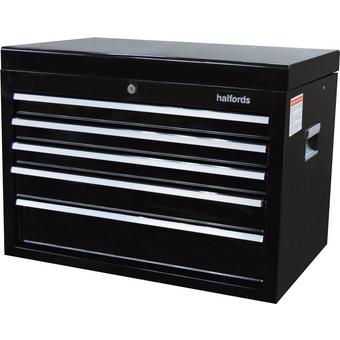 Halfords Halfords Professional 4 Drawer Top Box Chest Toolbox & various tools. 