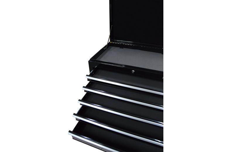 Halfords 5 Drawer Top Chest - Black Halfords 5 Drawer Top Chest - Black