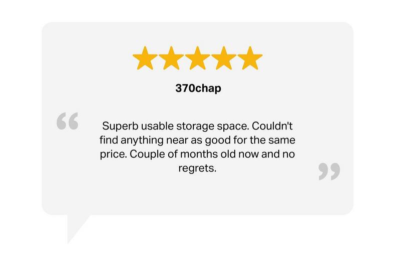 Halfords 1 Door 1 Shelf Side Cabinet - Black Halfords 1 Door 1 Shelf Side Cabinet - Black