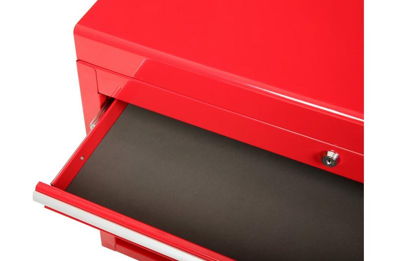 Halfords 5 Drawer Top Chest - Red Halfords 5 Drawer Top Chest - Red
