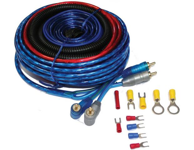 Connects2 Kit de Câbles CONNECTS2 CT35-10AWG Rca Alimentation Spl 10 Awg 800 Max Watts Car 
