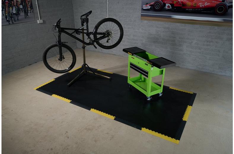 5mm Blk Textured Dovetail floortiles 8pk 5mm Blk Textured Dovetail floortiles 8pk