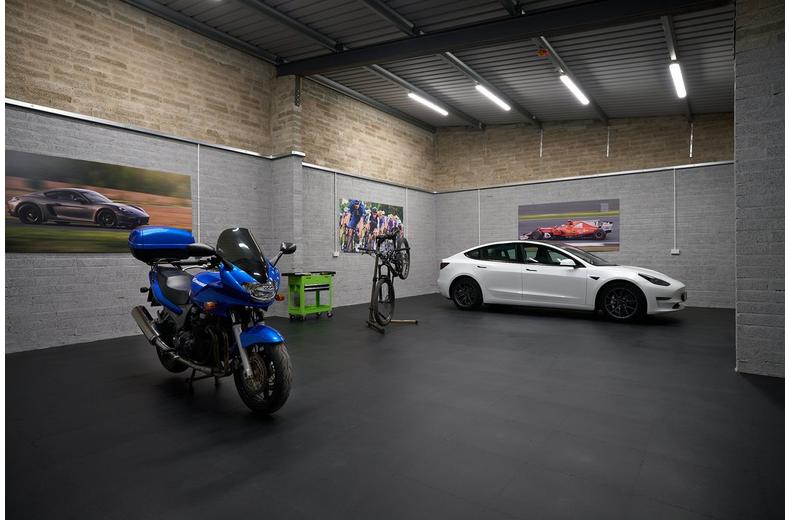 5mm Blk Textured Dovetail floortiles 8pk 5mm Blk Textured Dovetail floortiles 8pk