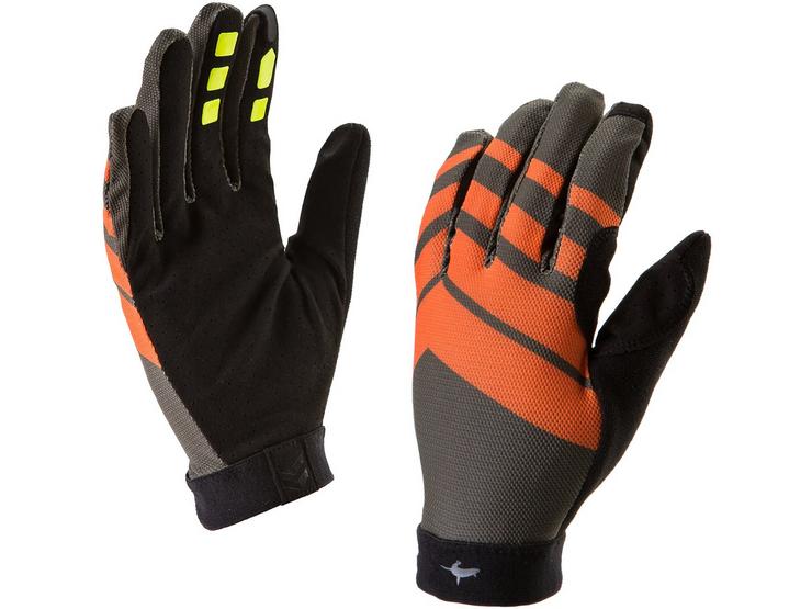Sealskinz Dragon MTB Lite Glove - Grey/Orange