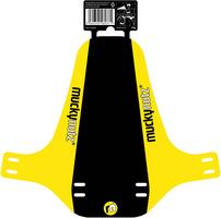 Halfords Mucky Nutz Face Fender, Yellow