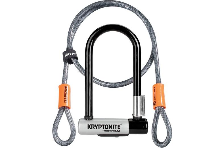 Kryptolok Mini U-Lock With 4 Foot Flex and Flexframe Bracket Sold Secure Gold Kryptolok Mini U-Lock With 4 Foot Flex and Flexframe Bracket Sold Secure Gold