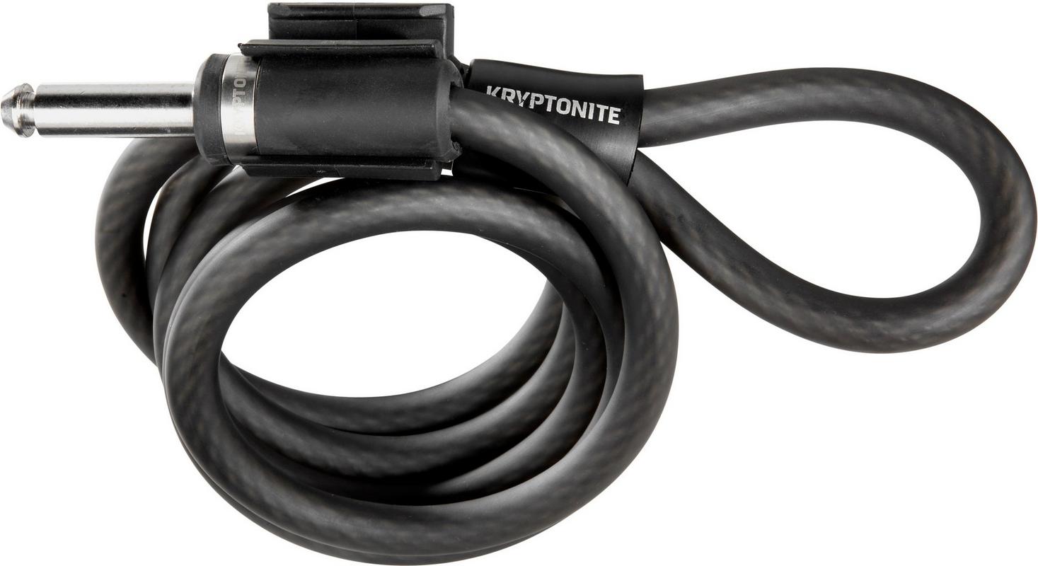 Halfords Kryptonite Frame Lock Plug In 10mm Cable - 120cm Length | Extra 8% off for BC Members