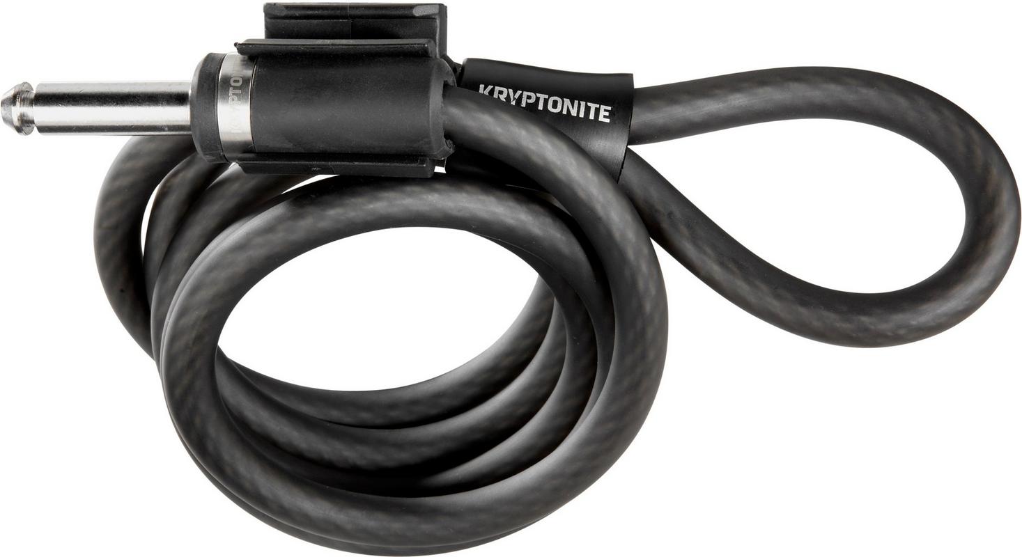 Halfords Kryptonite Frame Lock Plug In 10Mm Cable - 120Cm Length | Extra 8% off for BC Members