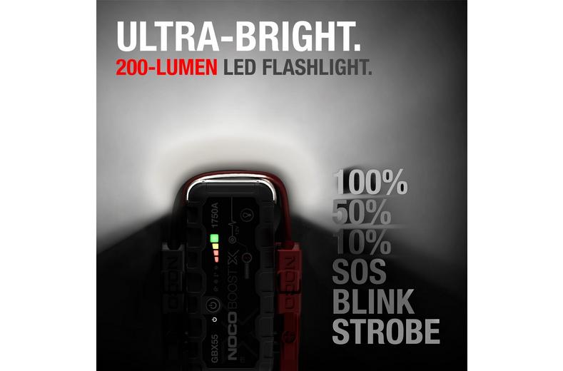 NOCO Boost X GBX55 1750A 12V UltraSafe Portable Lithium Jump Starter NOCO Boost X GBX55 1750A 12V UltraSafe Portable Lithium Jump Starter