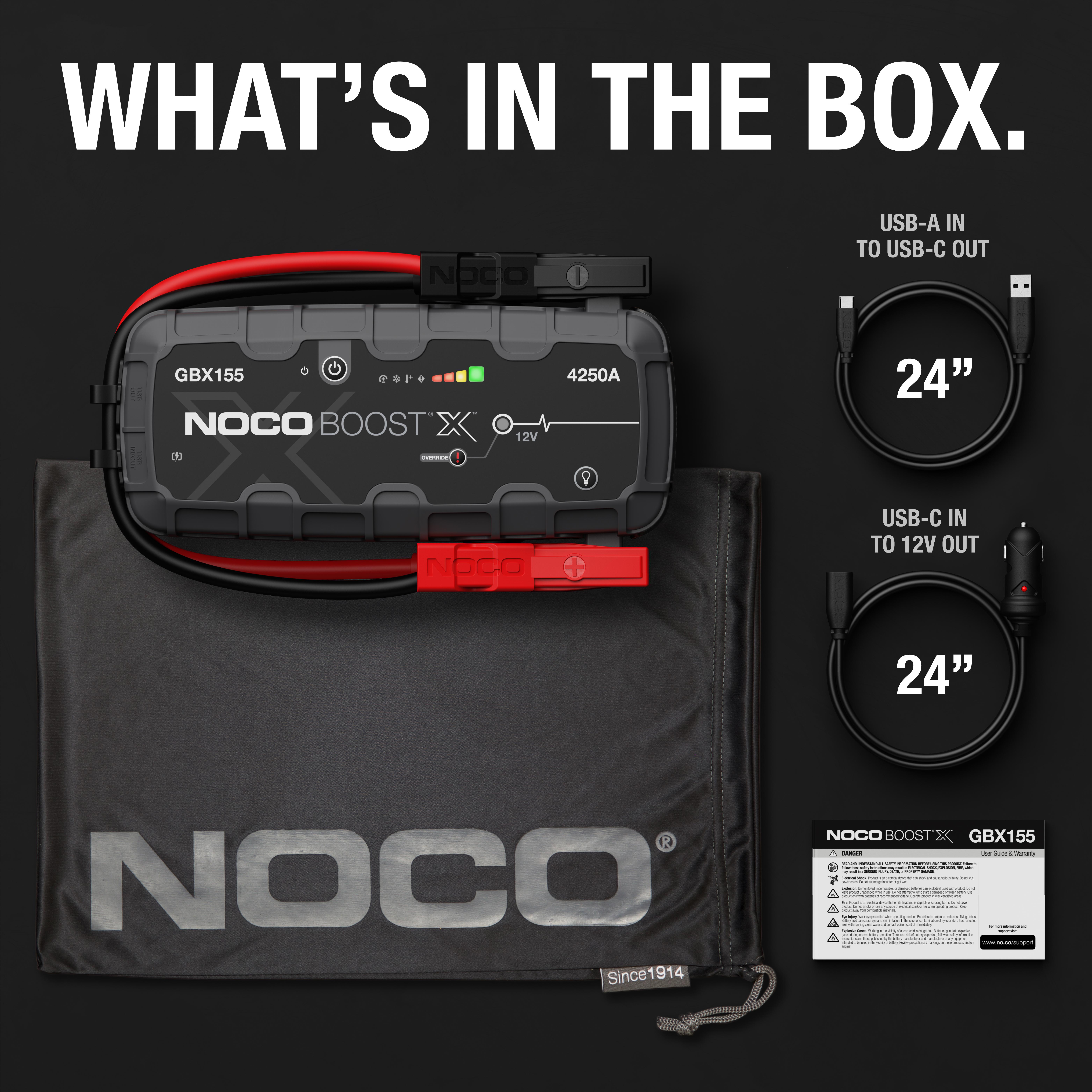 NOCO Boost X GBX155 Jump Starter 