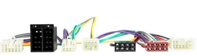 Car Radio ISO To Toyota Wiring Harness Adapter 17cm ISO Plug Connector