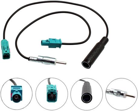 Female ISO Male Aerial Adaptor CT27AA03 Halfords UK