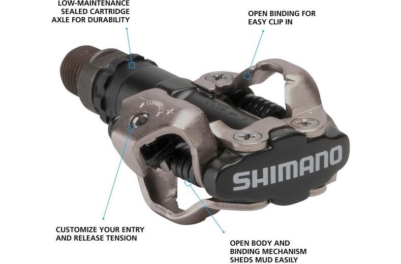 Shimano PD-M520 SPD MTB Pedals Shimano PD-M520 SPD MTB Pedals