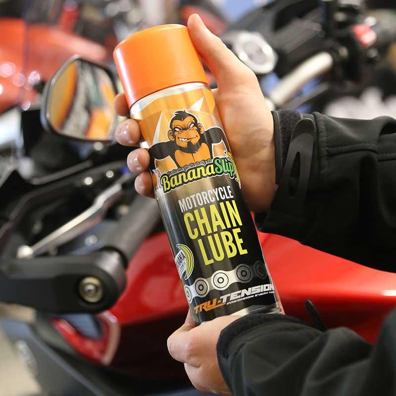 Tru-Tension BananaSlip Motorcycle Chain Lube