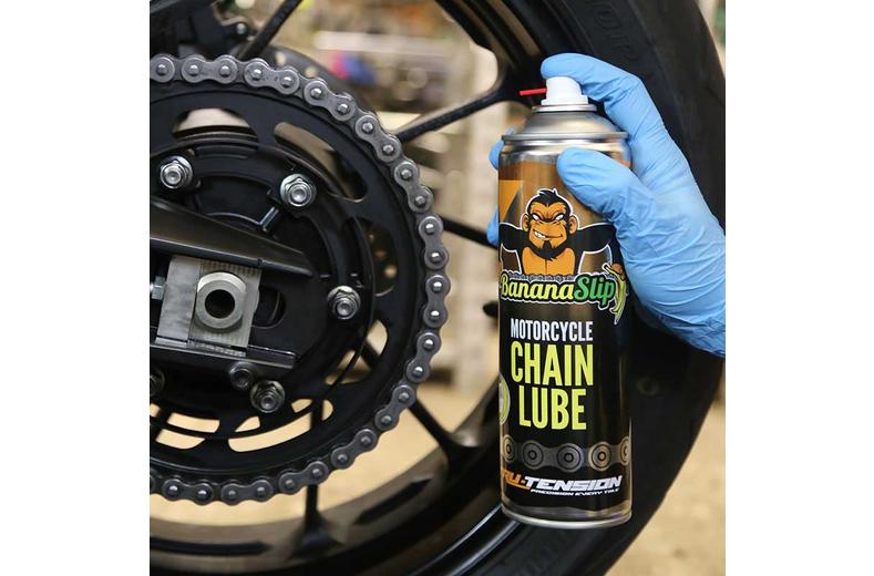 Tru-Tension BananaSlip Motorcycle Chain Lube Tru-Tension BananaSlip Motorcycle Chain Lube