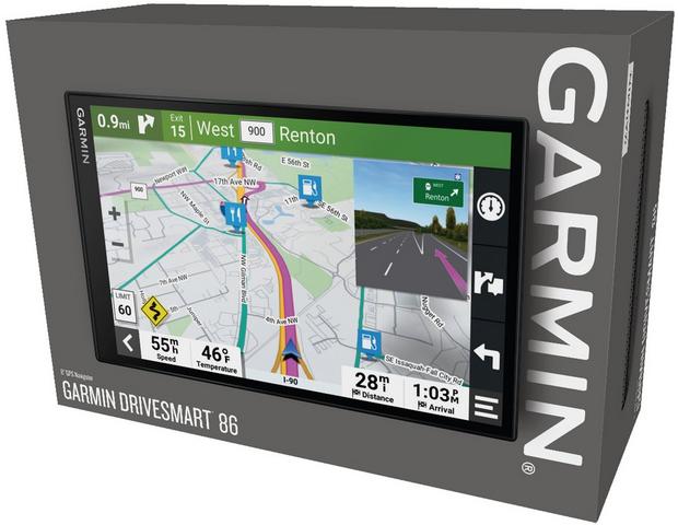 Garmin DriveSmart 86, 8-inch Car GPS Navigator with Bright, Crisp