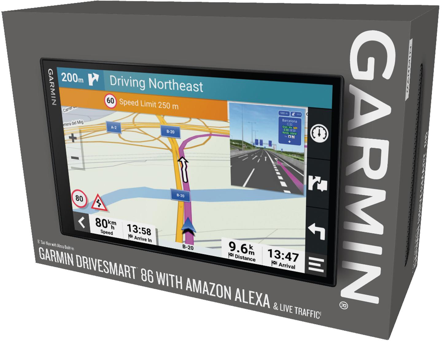 Garmin DriveSmart 86 with Amazon Alexa