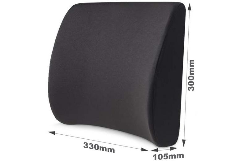 Halfords Gel and Memory Foam Lumbar Cushion Halfords Gel and Memory Foam Lumbar Cushion