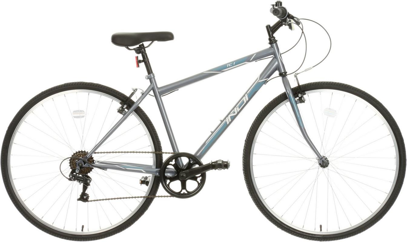 Halfords INDI Indi Tc1 Mens Hybrid Bike - M Frame | Extra 8% off for BC Members