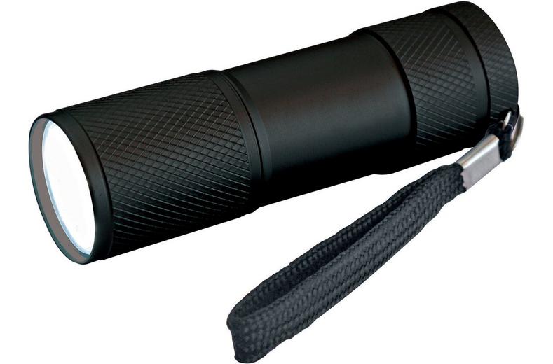 Halfords 9 LED Aluminium Torch Halfords 9 LED Aluminium Torch