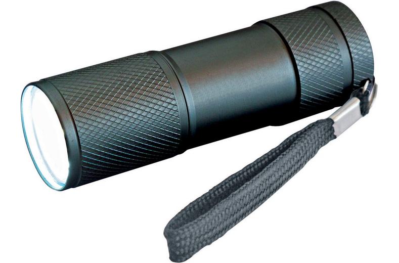 Halfords 9 LED Aluminium Torch Halfords 9 LED Aluminium Torch