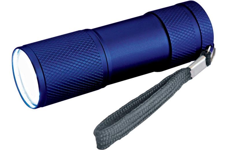 Halfords 9 LED Aluminium Torch Halfords 9 LED Aluminium Torch